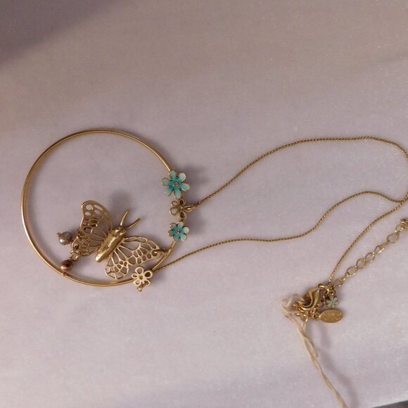 Ladies Pilgrim Butterfly Necklace - Picture 3 of 4